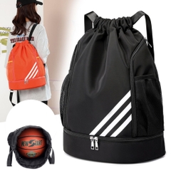 Balo thể thao đa năng, dây rút tiện lợi, chống thấm nước