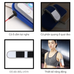 Túi Đeo Chạy Bộ Đựng Điện Thoại 6-7 Inch
