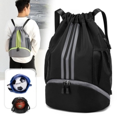 Ba Lô Dây Rút Cỡ Lớn Cho Nam Nữ Đựng Bóng Thể Thao
