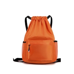 Balo dây rút thể thao chống nước, có ngăn đựng bóng, sức chứa lớn