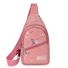 Túi đeo chéo, túi đeo hông, túi đeo trước ngực đa ngăn hoa tiết dành cho nam và nữ