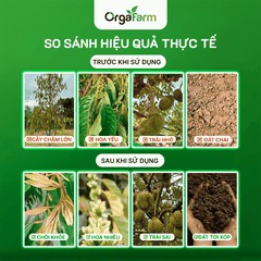 NPK Hữu Cơ OrgaFarm - Siêu Tăng Trưởng - 20L