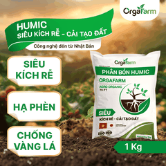 Phân Bón Hữu Cơ Humic OrgaFarm - 1KG