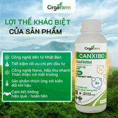 Canxi Bo ORGAFARM Chống Rụng Trái, Nứt Trái - 0,5L