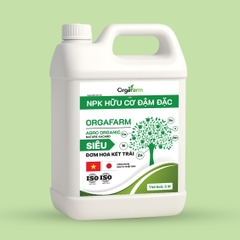 NPK Hữu Cơ OrgaFarm - Siêu Đơm Hoa Kết Trái - 5L