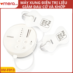 Máy Xung Điện Trị Liệu Omron HV-F013 (Giảm Đau Cơ, Nhỏ Gọn, 5 Chế Độ)