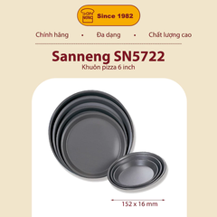 Sanneng SN5722 - Khuôn pizza 6 inch