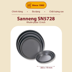 Sanneng SN5728 - Khuôn bánh Pizza 12 inch