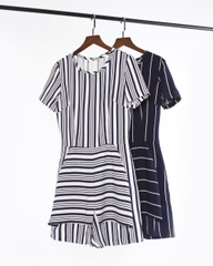 Jumpsuit Short Cổ Tròn Tay Con - V2011101218