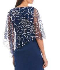 Đầm Vnxk EL Xuất Anh Cánh Dơi Ren-TPSRFCD1022