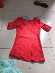 Áo Guess Ren Cổ Tim-Wagm2212