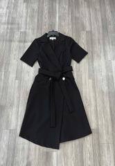 Đầm ODR Cổ Vest Phối Đai Eo-TPSRD251124
