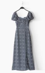 Đầm Suông Xẻ Tà PMC Vnxk Nhiều Màu-TPSRFXT323