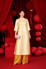 Set Áo Dài Hoa Gấm Tô Châu Mentosa 4 Màu-ADMTS200126L1