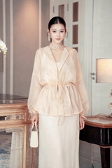 Áo Tơ Mentosa Rút Eo Mentosa 2 Màu-ATMTS220925L1