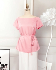 Áo Katosa Basic Cột Eo-AKTS06032026