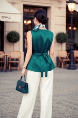 Áo Gile Vest Mentosa Đắp Chéo-VMTS130925L1