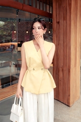 Áo Gile Vest Mentosa Đắp Chéo-VMTS130925L1