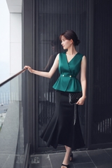 Áo Gile Vest Mentosa Đắp Chéo-VMTS130925L1