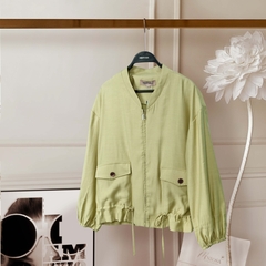 Áo Khoác Linen Mentosa Blouson 3 Màu-AKMTS130925L1