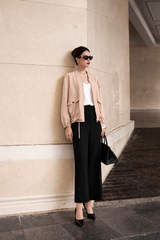 Áo Khoác Linen Mentosa Blouson 3 Màu-AKMTS130925L1