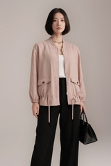 Áo Khoác Linen Mentosa Blouson 3 Màu-AKMTS130925L1