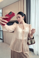 Áo Tơ Mentosa Buộc Dây Tie Top 2 Màu-ATMTS230925L1