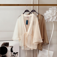 Áo Choàng Mentosa Buộc Dây 2 Màu-KMTS130925L1