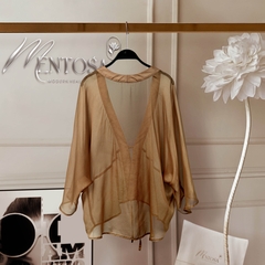 Áo Choàng Mentosa Buộc Dây 2 Màu-KMTS130925L1