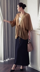 Áo Choàng Mentosa Buộc Dây 2 Màu-KMTS130925L1