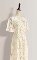 Áo Dài Mentosa Lục Cúc Khôi-MTS3250924