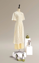 Áo Dài Mentosa Lục Cúc Khôi-MTS3250924