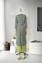 Áo Dài Mentosa Lụa Hoa-MTS321122402