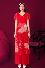 Áo Dài Mentosa Xuân Thì 3 Màu-MTS3214112404