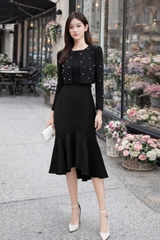 Chân Váy Đuôi Cá Mentosa-VMTS280825D1