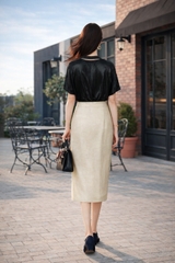 Chân Váy Katosa 3 Line Gài Nút-KTS32503249