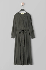 Đầm Katosa Cổ Tim Tay Ly 2 Màu-KTS32409247