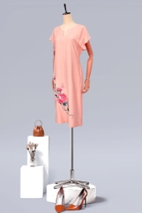 Đầm Katosa Thêu Mẫu Đơn Cổ Y-KTS20403252