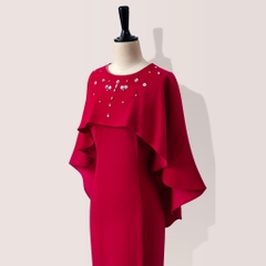 Đầm Katosa Bèo Tay Cánh Tiên 3 Màu-TPSXD030823