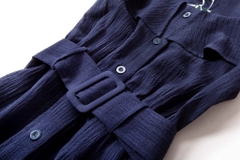 Đầm Katosa Tay Bèo Gài Nút-TPSXD100723