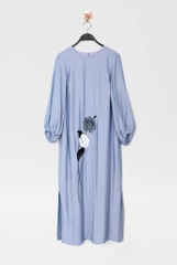 Đầm Katosa Tơ Xước Mẫu Đơn-KTS20203252