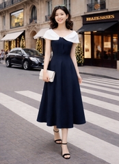 Đầm Katosa Trễ Vai Xếp Ly-KTS3260320244