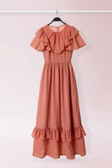 Đầm Katosa Voan Hạt Phối Bèo 2 Màu-KTS32102244