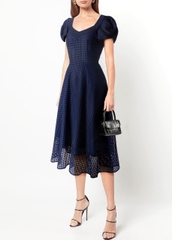 Đầm M&S Lưới Tay Gấp Ly-KTS3D122345