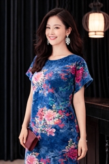 Đầm Nhung Vnxk CM 3 Màu-D1AT18010