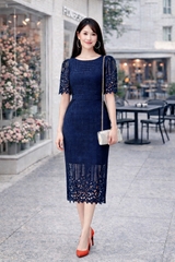 Đầm Katosa Ren Chân Bông-KTS30905245