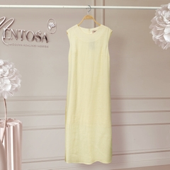 Đầm Mentosa Linen Thắt Eo-DMTS051125L1