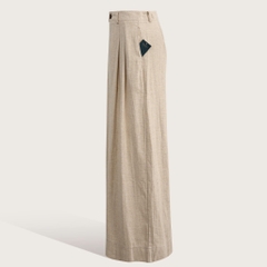 Quần Mentosa Cạp Cao Xếp Ly-QMTS120925L1