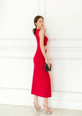 Đầm Mentosa Dạ Hội Sát Nách Phối Lưới - K1M11150120