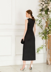 Đầm Mentosa Dạ Hội Sát Nách Phối Lưới - K1M11150120